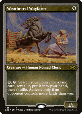 Magic: The Gathering - Weathered Wayfarer Foil - Double Masters 2022