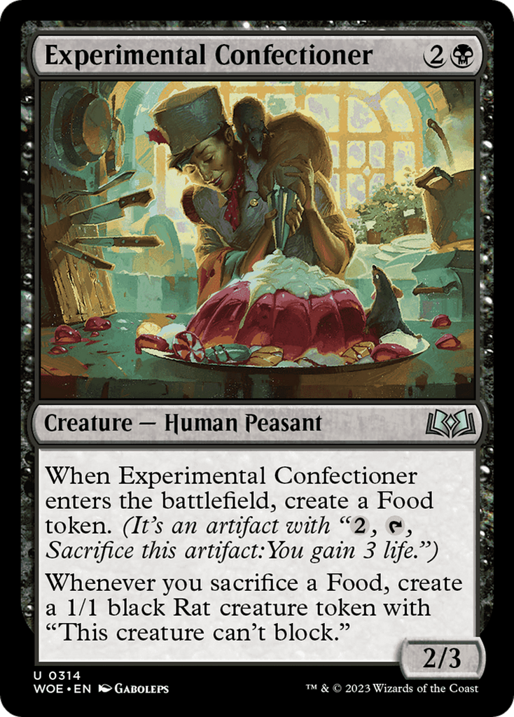 Magic: The Gathering - Experimental Confectioner Foil - Wilds of Eldraine