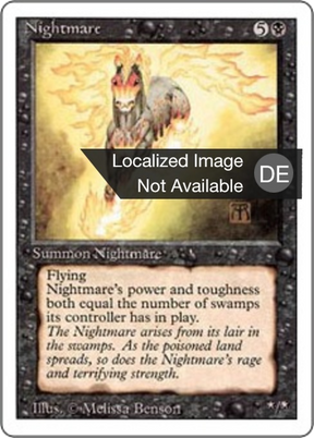 Magic: The Gathering - Nachtmahr - Revised Edition