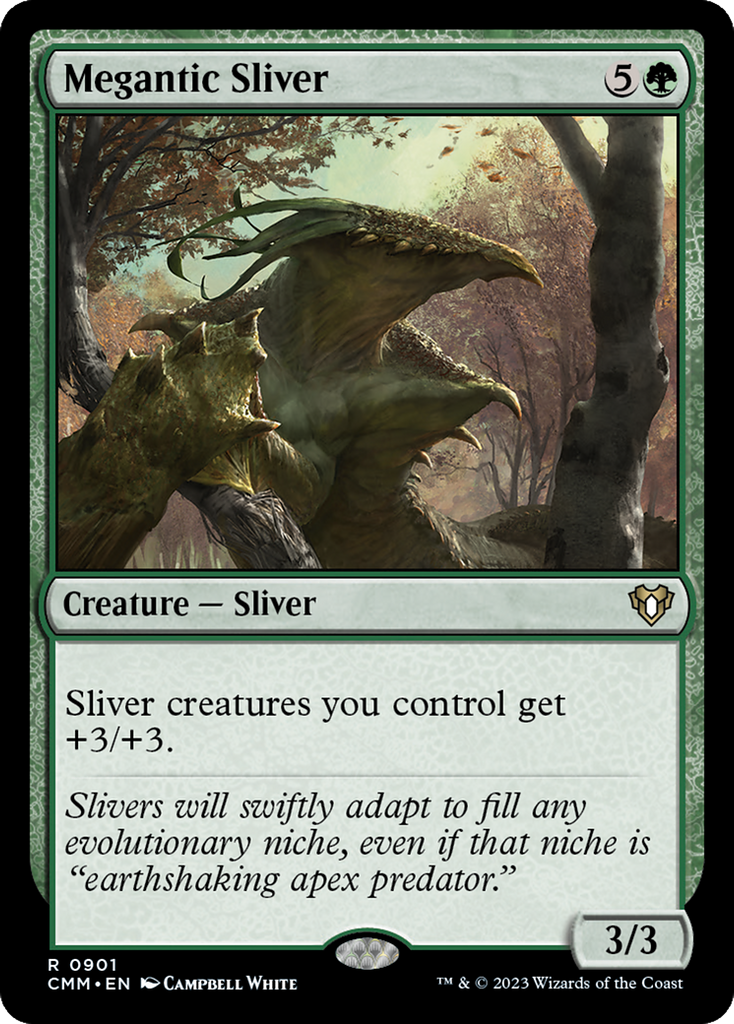 Magic: The Gathering - Megantic Sliver - Commander Masters