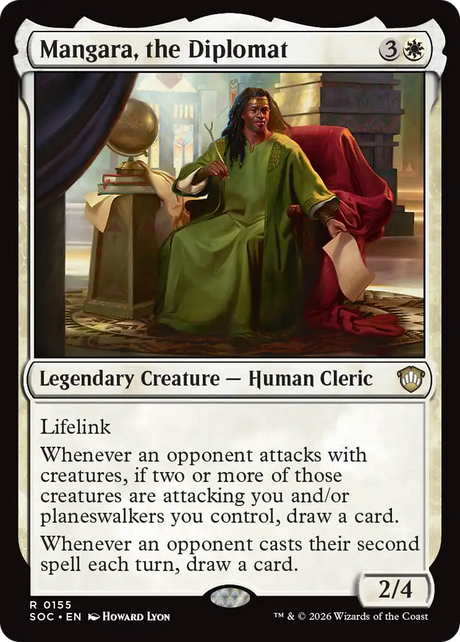 Magic: The Gathering - Mangara, the Diplomat - Secrets of Strixhaven Commander