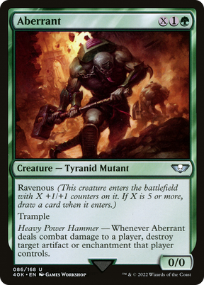 Magic: The Gathering - Aberrant - Warhammer 40000 Commander