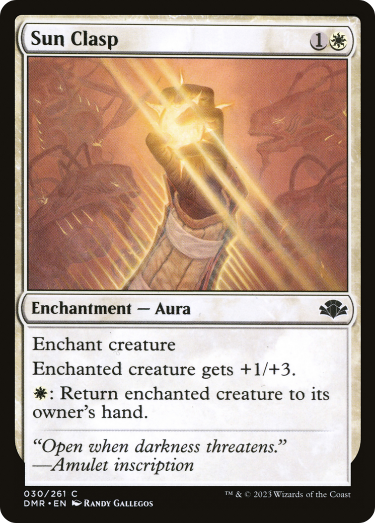 Magic: The Gathering - Sun Clasp - Dominaria Remastered