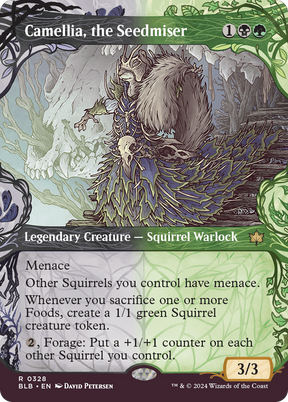 Magic: The Gathering - Camellia, the Seedmiser Foil - Bloomburrow