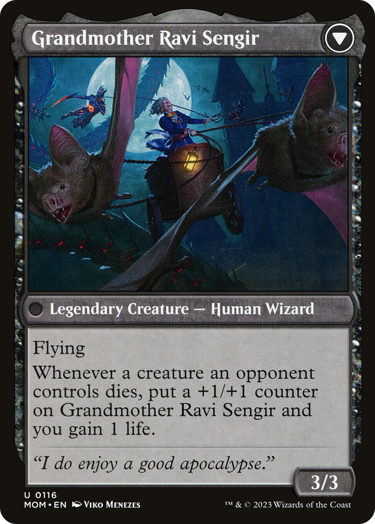Magic: The Gathering - Invasion of Ulgrotha // Grandmother Ravi Sengir - March of the Machine