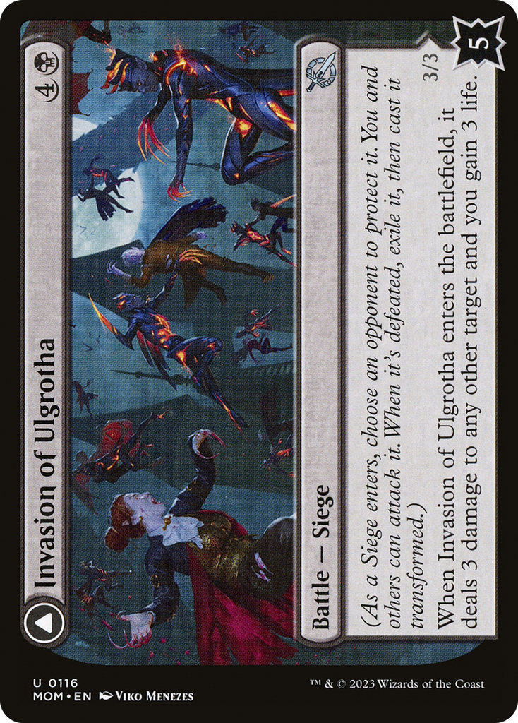 Magic: The Gathering - Invasion of Ulgrotha // Grandmother Ravi Sengir Foil - March of the Machine