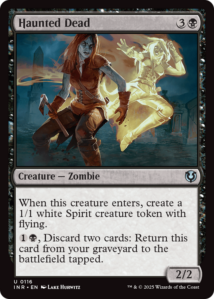 Magic: The Gathering - Haunted Dead Foil - Innistrad Remastered