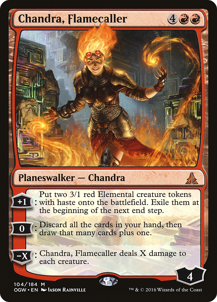Magic: The Gathering - Chandra, Flamecaller Foil - Oath of the Gatewatch