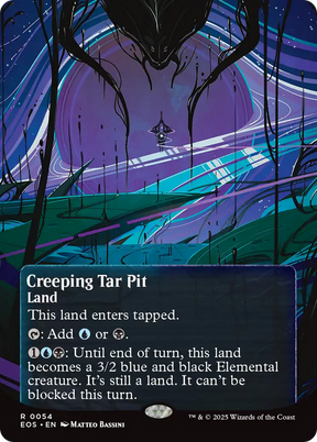 Magic: The Gathering - Creeping Tar Pit - Edge of Eternities: Stellar Sights