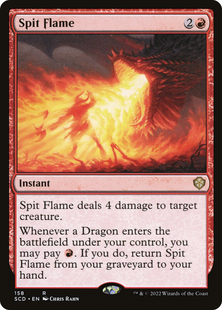 Magic: The Gathering - Spit Flame - Starter Commander Decks