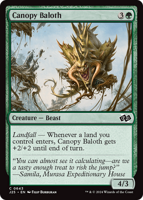 Magic: The Gathering - Canopy Baloth - Foundations Jumpstart
