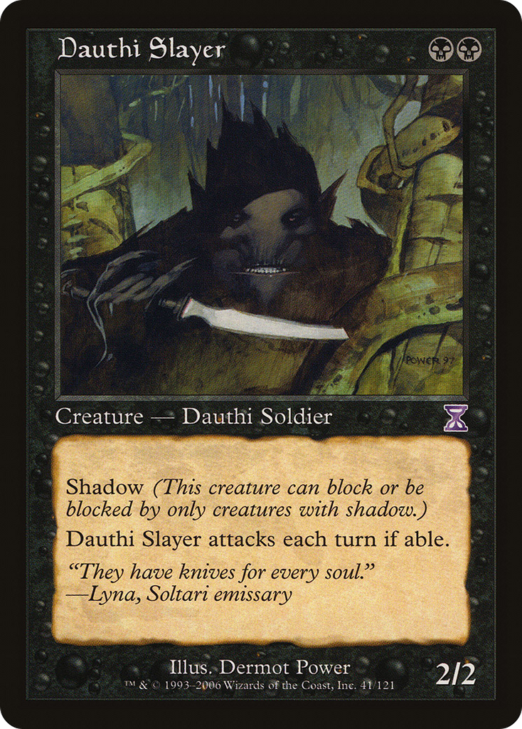 Magic: The Gathering - Dauthi Slayer - Time Spiral Timeshifted