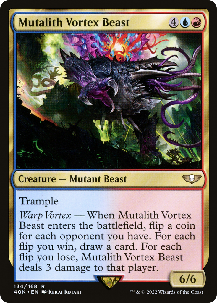 Magic: The Gathering - Mutalith Vortex Beast - Warhammer 40000 Commander