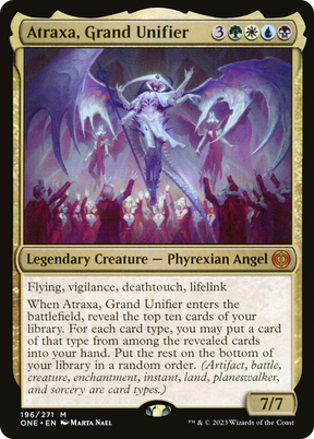 Magic: The Gathering - Atraxa, Grand Unifier Foil - Phyrexia: All Will Be One
