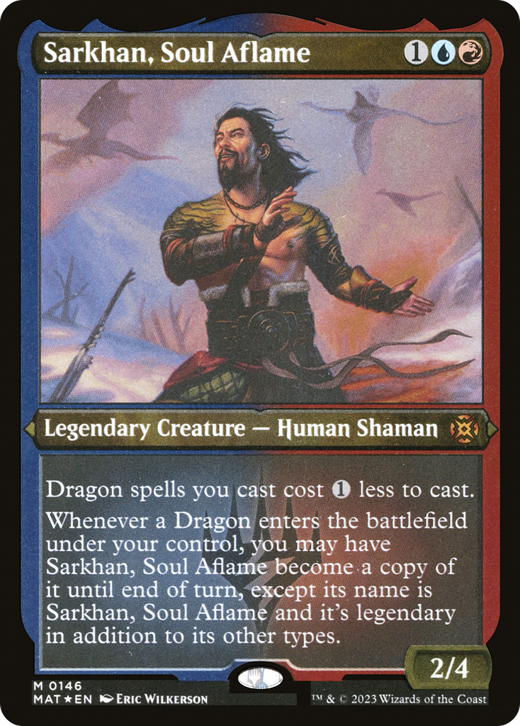 Magic: The Gathering - Sarkhan, Soul Aflame Foil - March of the Machine: The Aftermath