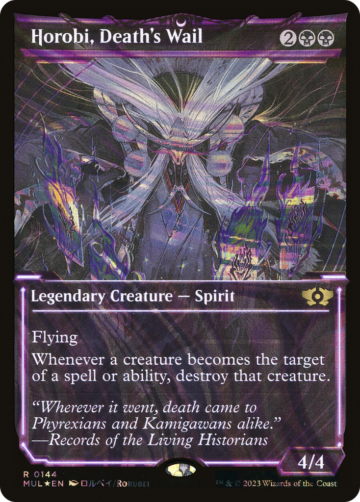 Magic: The Gathering - Horobi, Death's Wail Foil - Multiverse Legends