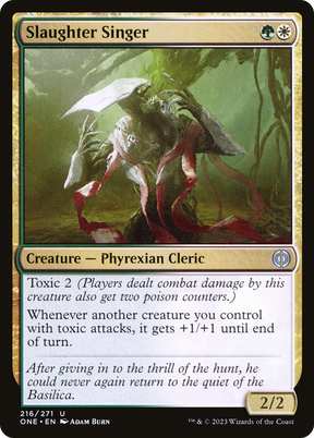 Magic: The Gathering - Slaughter Singer - Phyrexia: All Will Be One