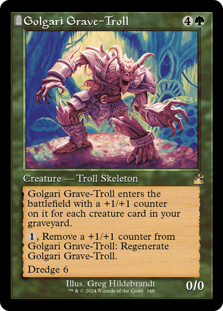 Magic: The Gathering - Golgari Grave-Troll - Ravnica Remastered
