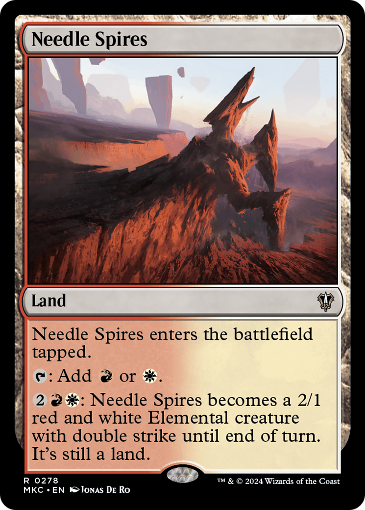 Magic: The Gathering - Needle Spires - Murders at Karlov Manor Commander