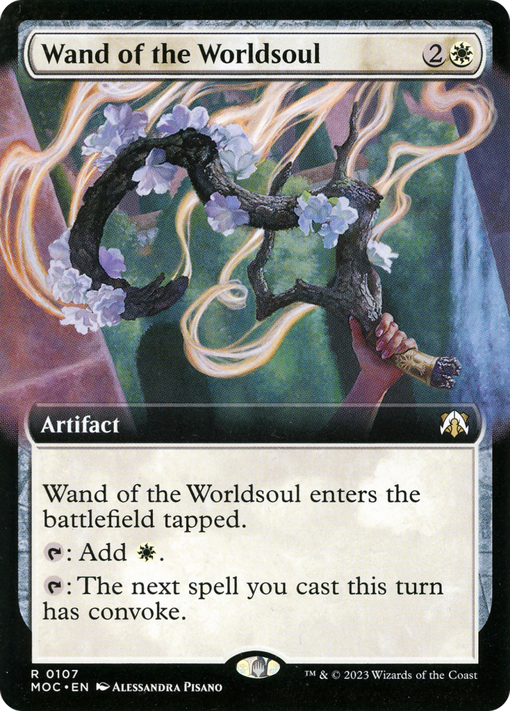 Magic: The Gathering - Wand of the Worldsoul - March of the Machine Commander