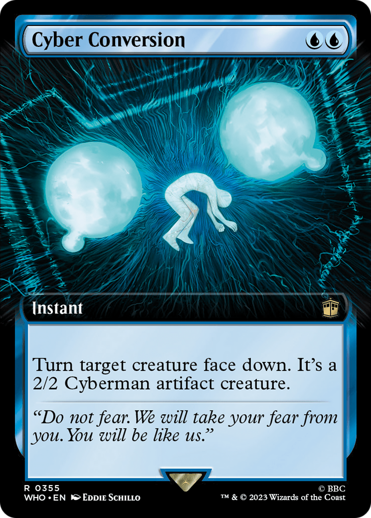 Magic: The Gathering - Cyber Conversion Foil - Doctor Who