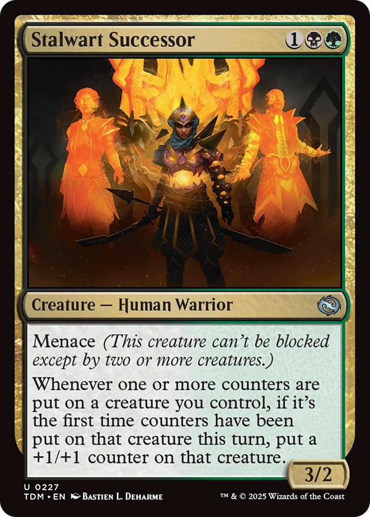 Magic: The Gathering - Stalwart Successor Foil - Tarkir: Dragonstorm