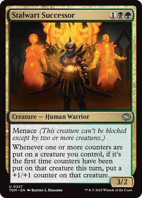 Magic: The Gathering - Stalwart Successor Foil - Tarkir: Dragonstorm