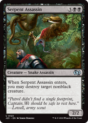 Magic: The Gathering - Serpent Assassin - Foundations Jumpstart