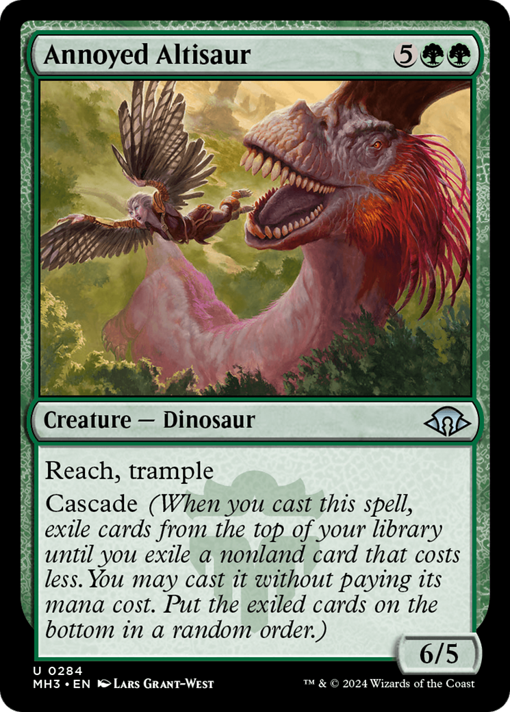 Magic: The Gathering - Annoyed Altisaur Foil - Modern Horizons 3