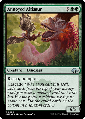 Magic: The Gathering - Annoyed Altisaur Foil - Modern Horizons 3