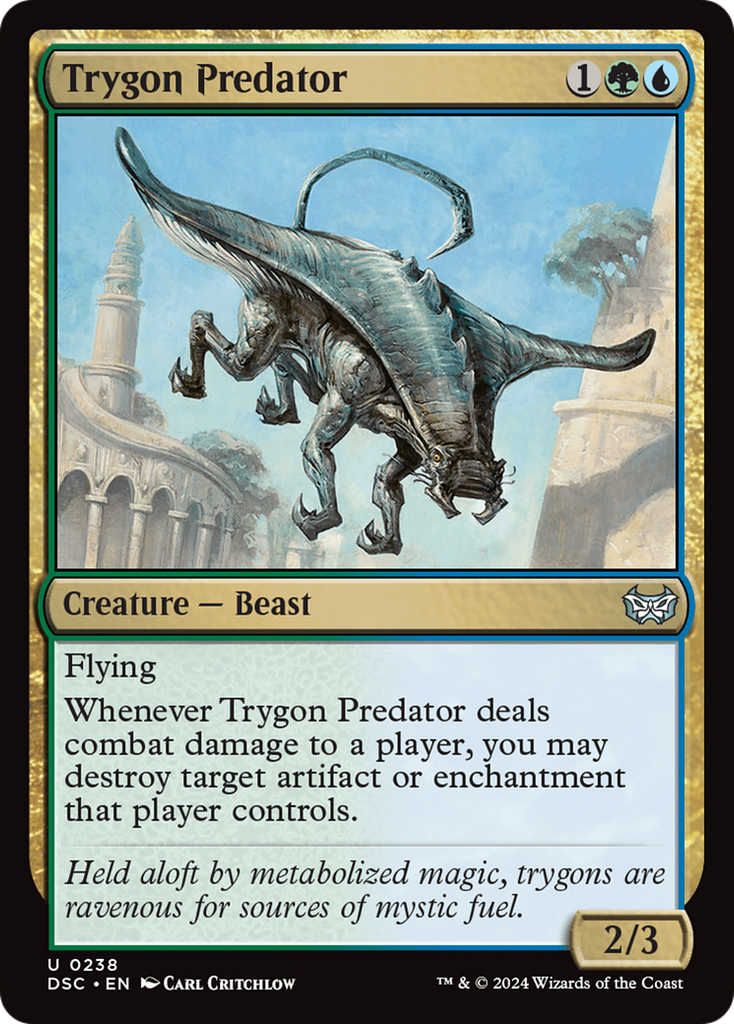 Magic: The Gathering - Trygon Predator - Duskmourn: House of Horror Commander