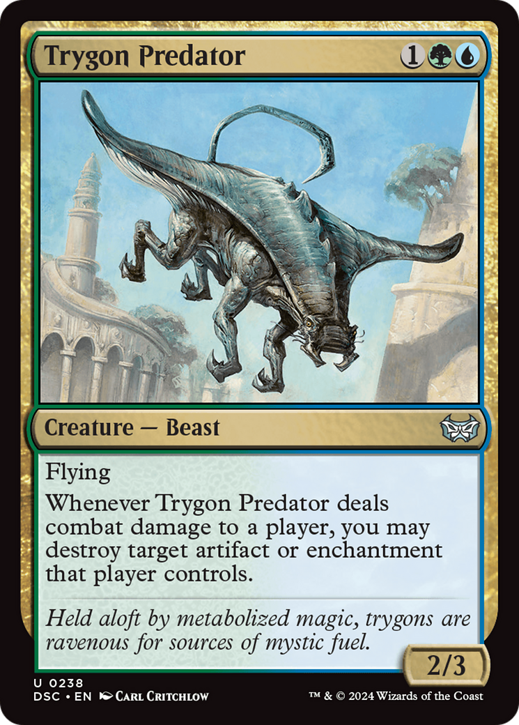 Magic: The Gathering - Trygon Predator - Duskmourn: House of Horror Commander