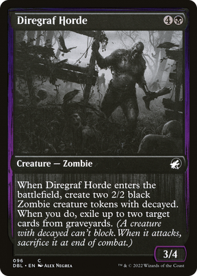 Magic: The Gathering - Diregraf Horde - Innistrad: Double Feature