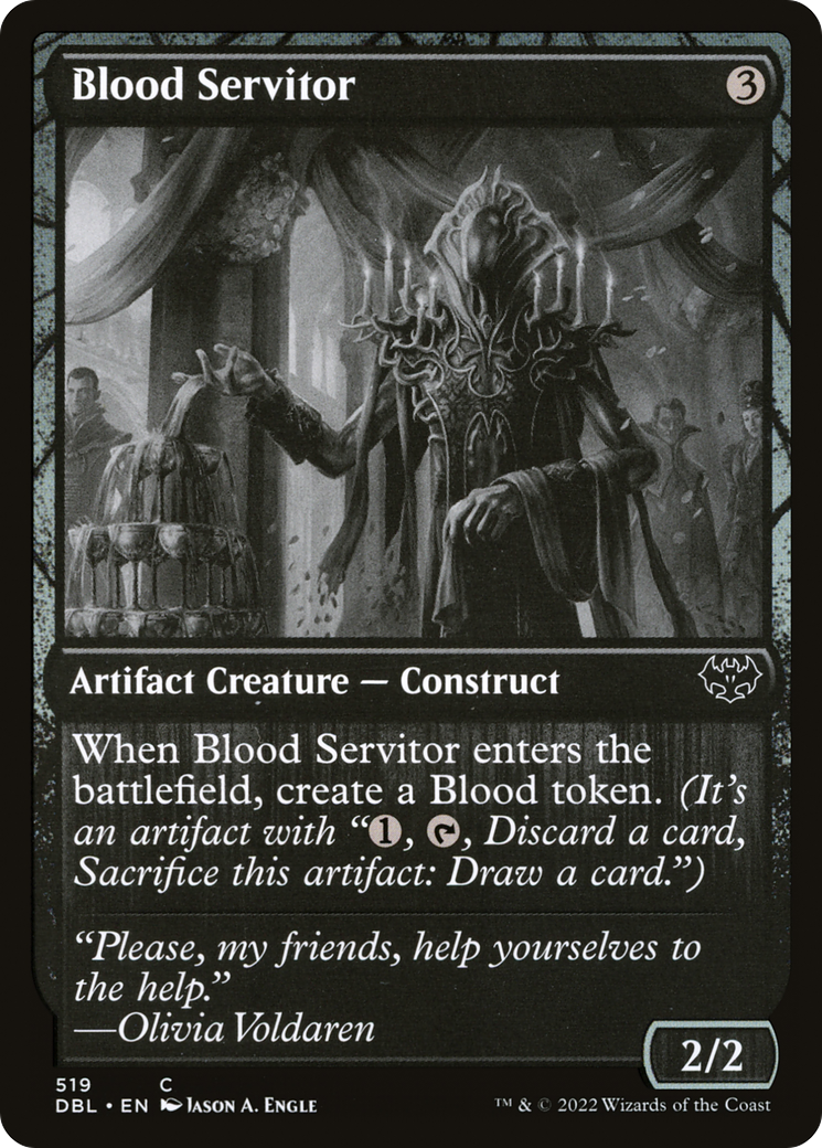 Magic: The Gathering - Blood Servitor - Innistrad: Double Feature