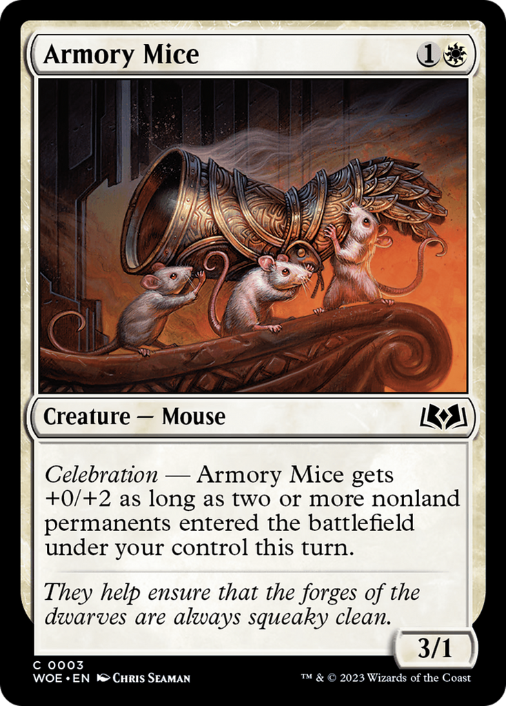 Magic: The Gathering - Armory Mice - Wilds of Eldraine