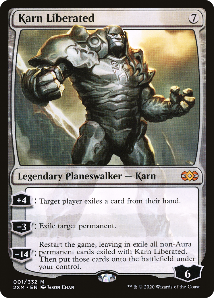 Magic: The Gathering - Karn Liberated Foil - Double Masters
