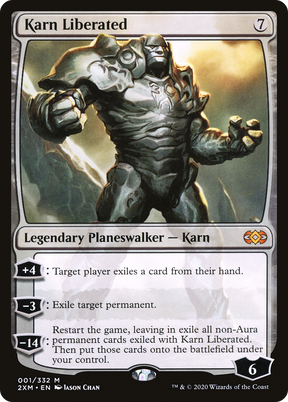 Magic: The Gathering - Karn Liberated Foil - Double Masters
