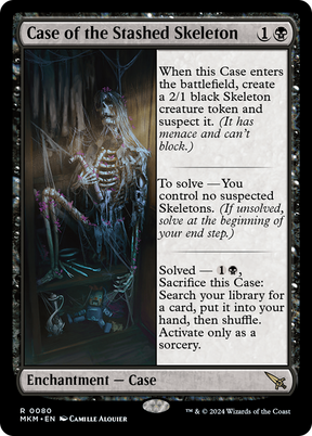 Magic: The Gathering - Case of the Stashed Skeleton Foil - Murders at Karlov Manor