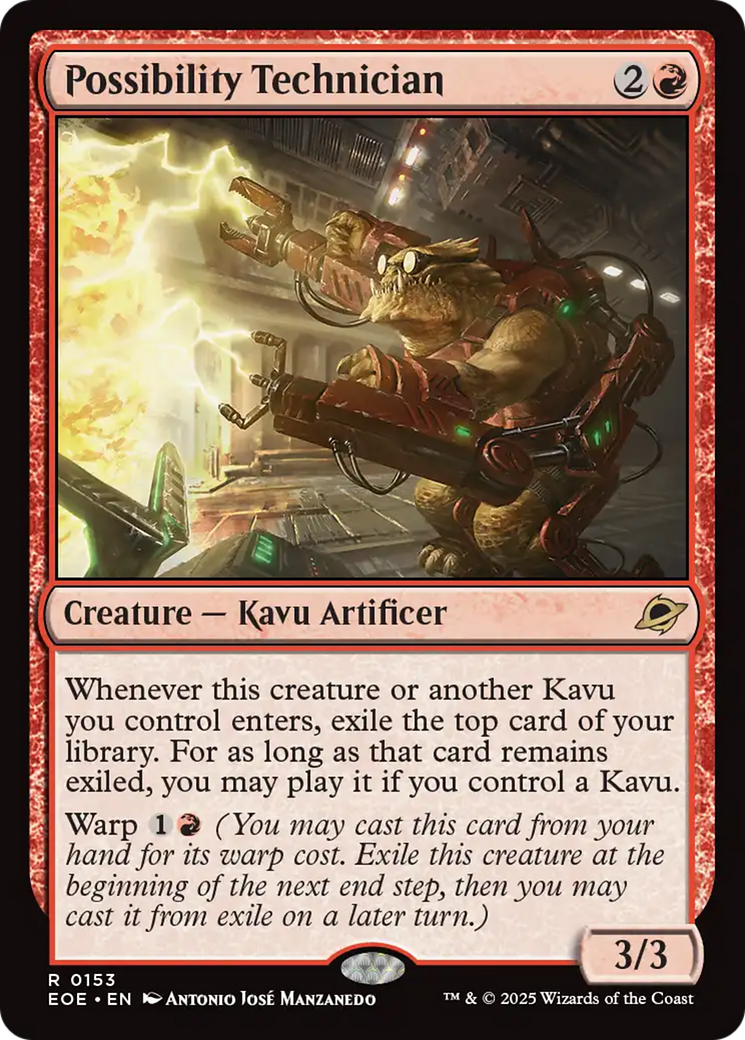 Magic: The Gathering - Possibility Technician - Edge of Eternities