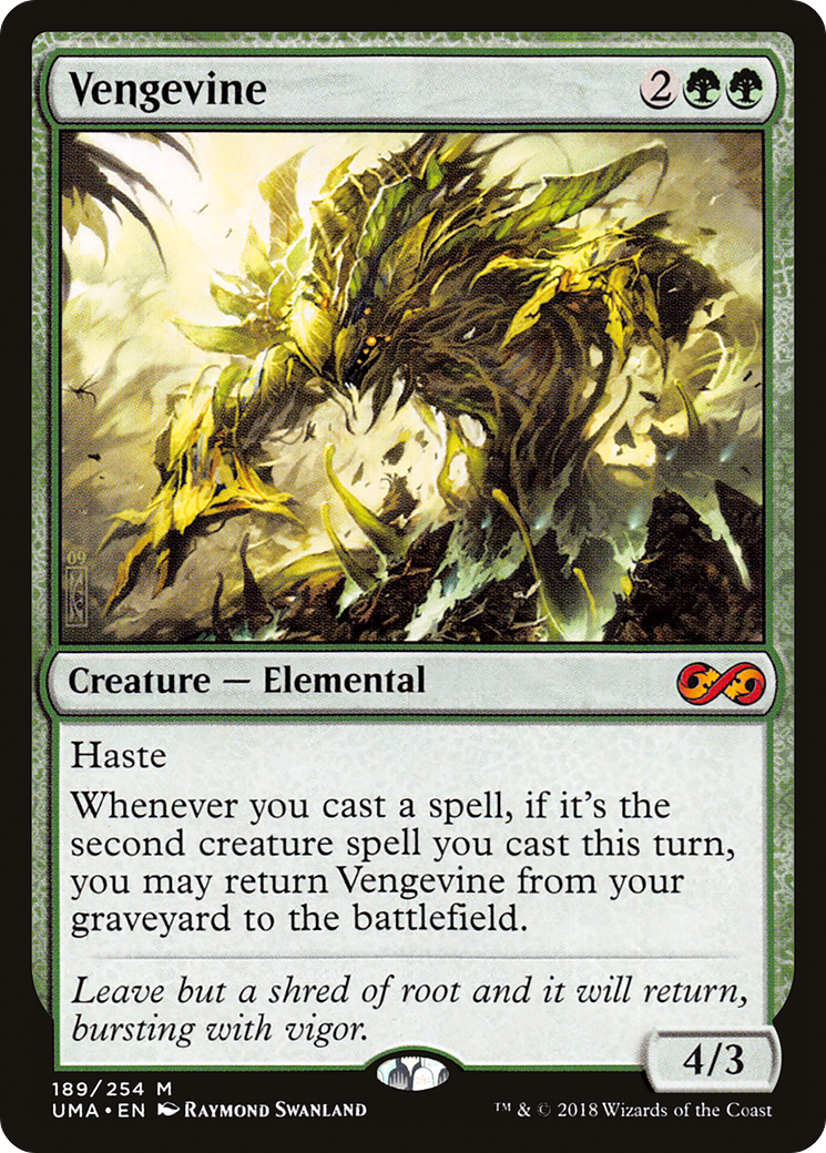 Magic: The Gathering - Vengevine Foil - Ultimate Masters
