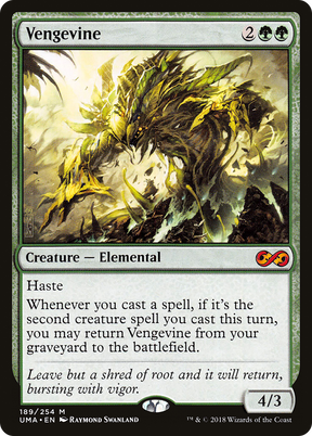 Magic: The Gathering - Vengevine Foil - Ultimate Masters