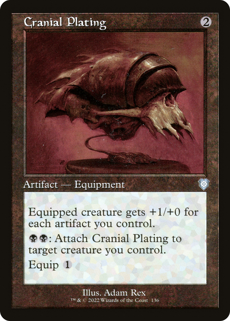 Magic: The Gathering - Cranial Plating - The Brothers' War Commander