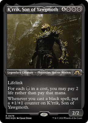 Magic: The Gathering - K'rrik, Son of Yawgmoth Foil - Modern Horizons 3