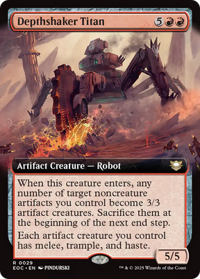 Magic: The Gathering - Depthshaker Titan - Edge of Eternities Commander