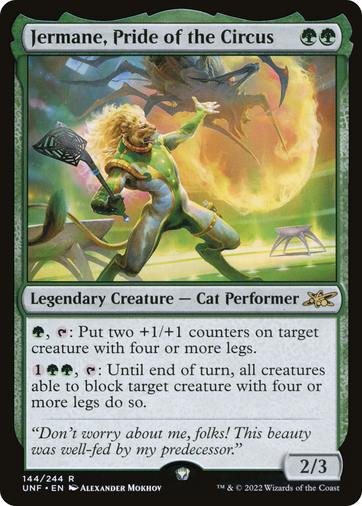 Magic: The Gathering - Jermane, Pride of the Circus - Unfinity