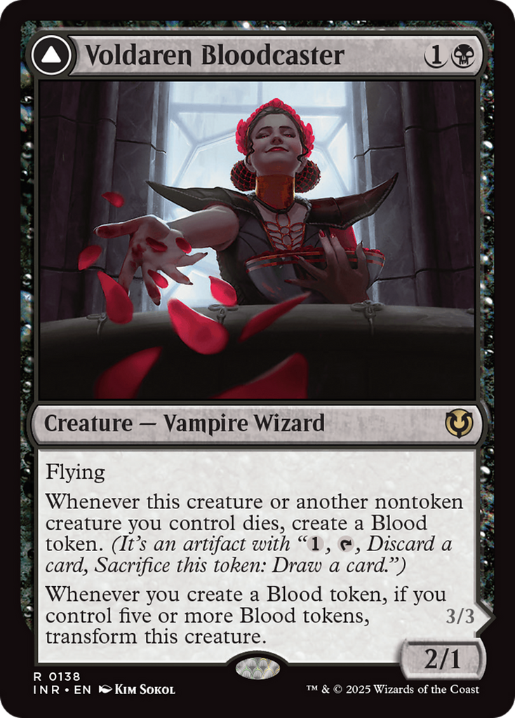 Magic: The Gathering - Voldaren Bloodcaster // Bloodbat Summoner - Innistrad Remastered