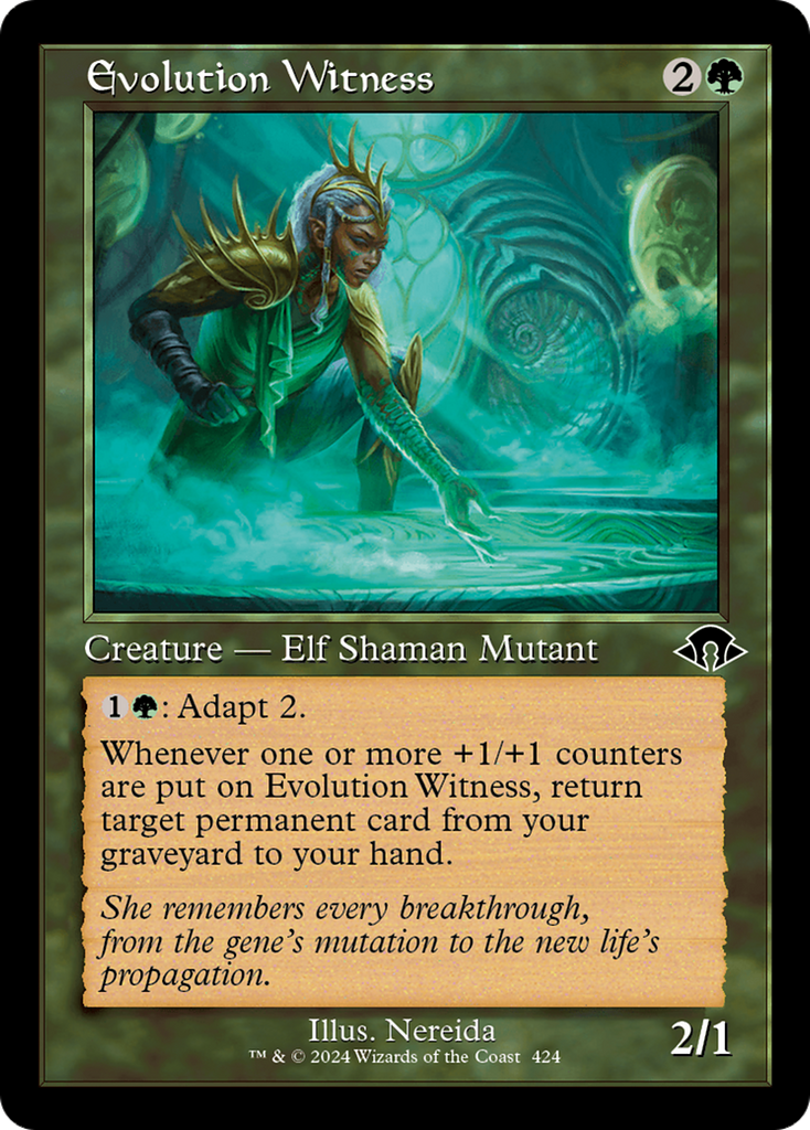 Magic: The Gathering - Evolution Witness Foil - Modern Horizons 3