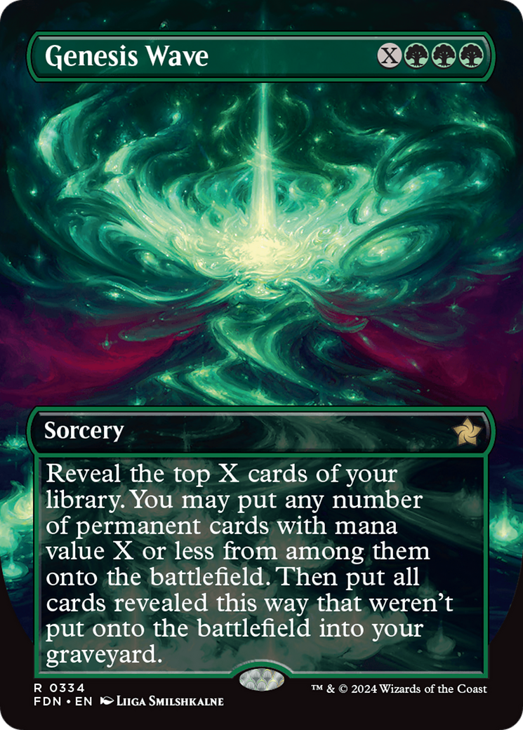 Magic: The Gathering - Genesis Wave Foil - Foundations