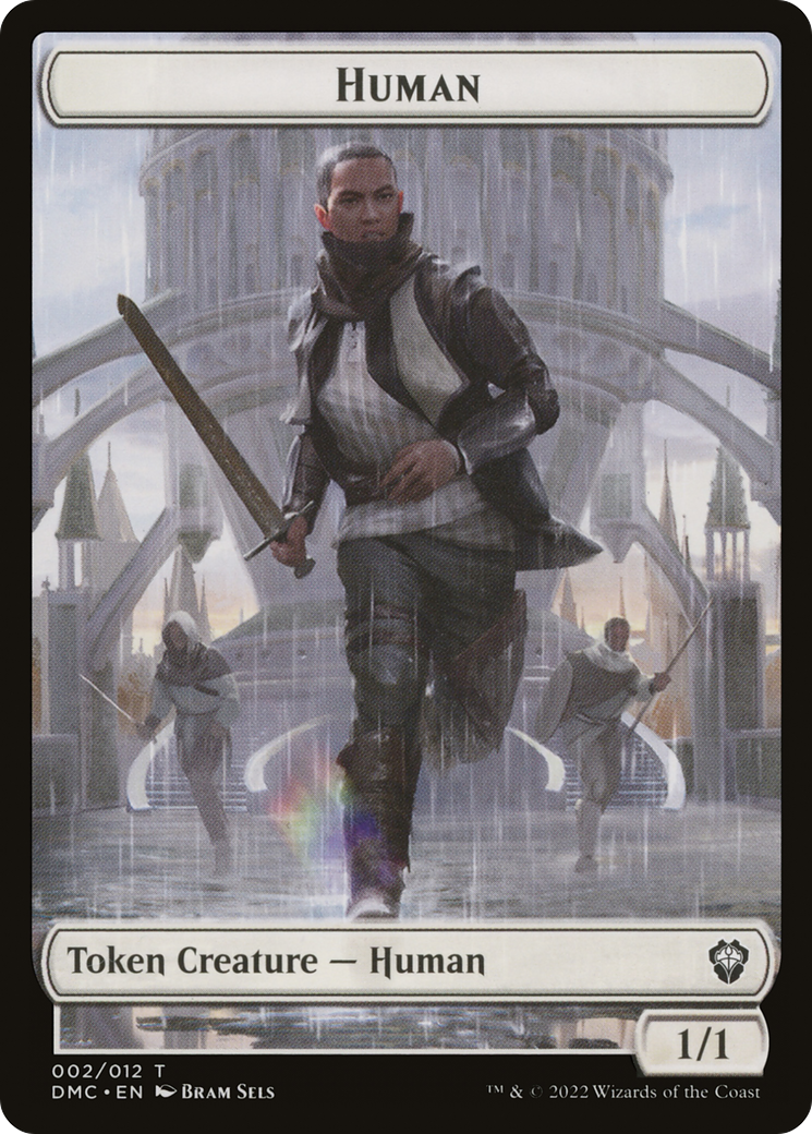 Magic: The Gathering - Human Token - Dominaria United Commander Tokens
