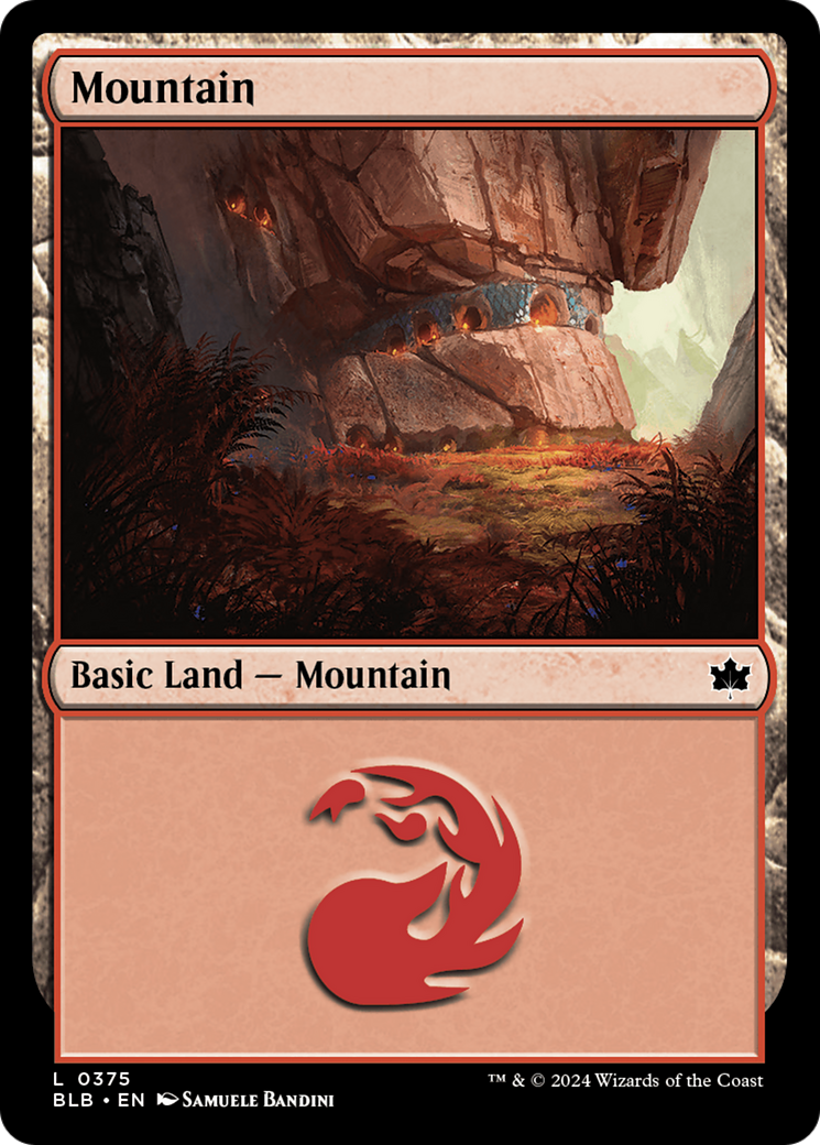 Magic: The Gathering - Mountain - Bloomburrow